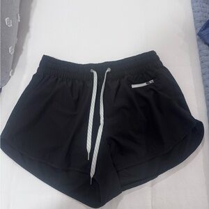 Vuori Women's Black Athletic Shorts